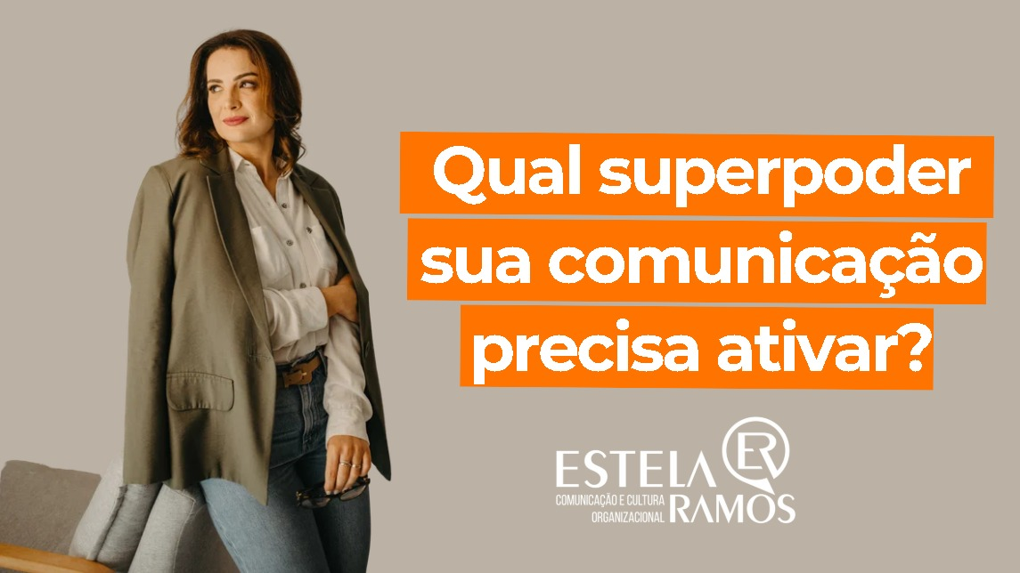 Capa da palestra Qual superpoder sua comunicação precisa ativar